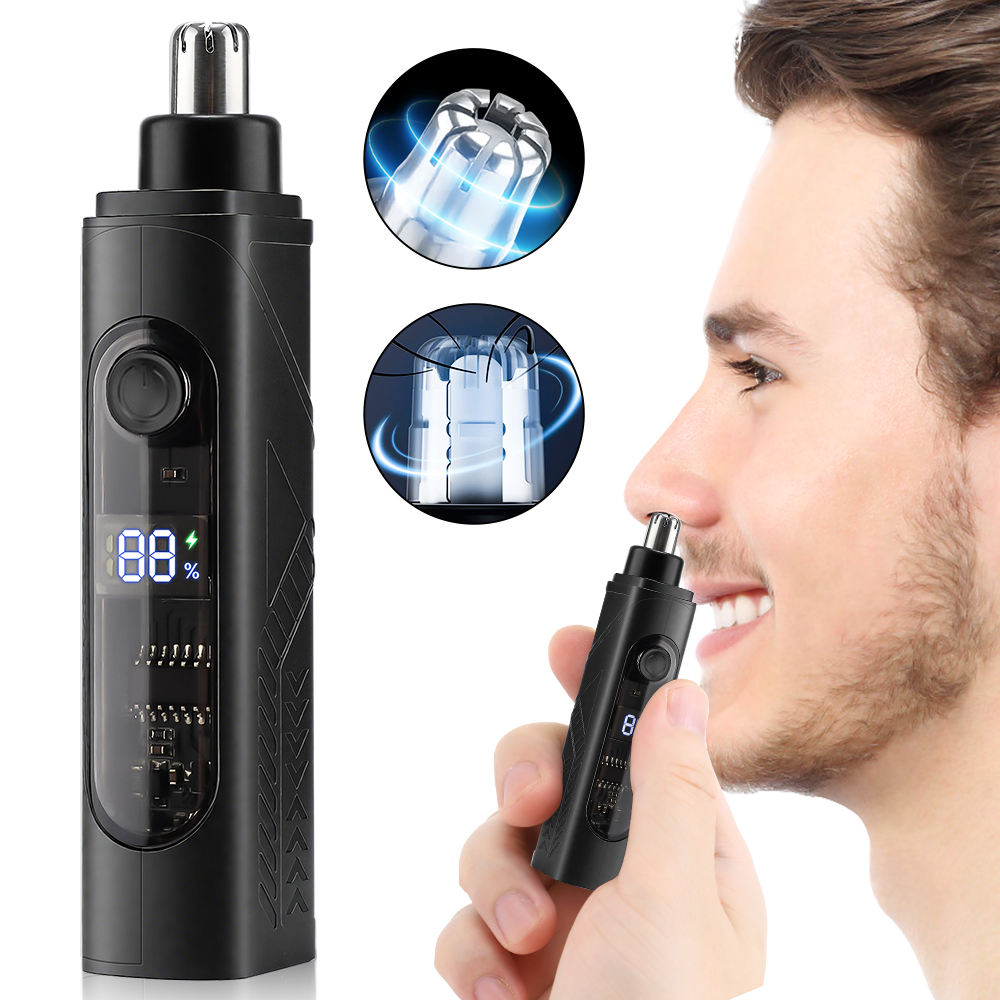 Nose Trimmer - Electric Nose Hair Clipper Rechargeable Automatic