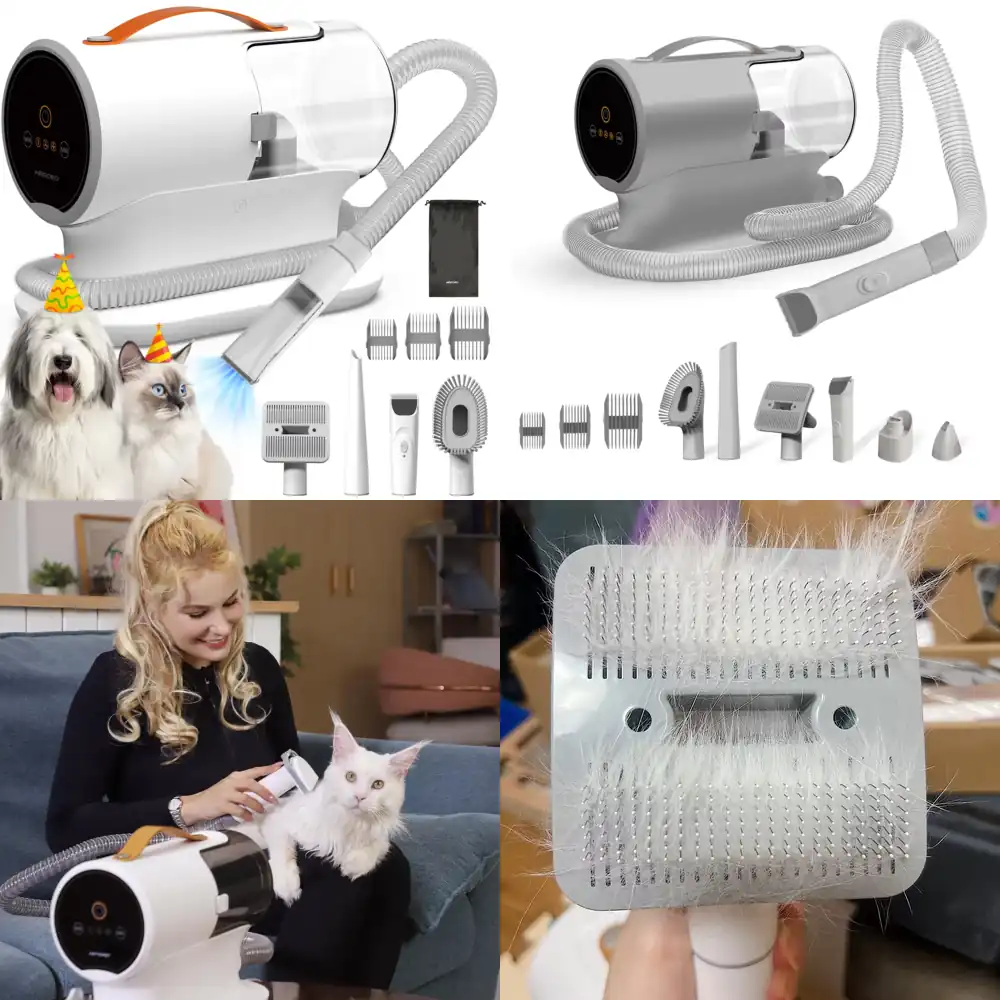 Grooming Kit - AIRROBO USA Ship Pet Grooming Vacuum