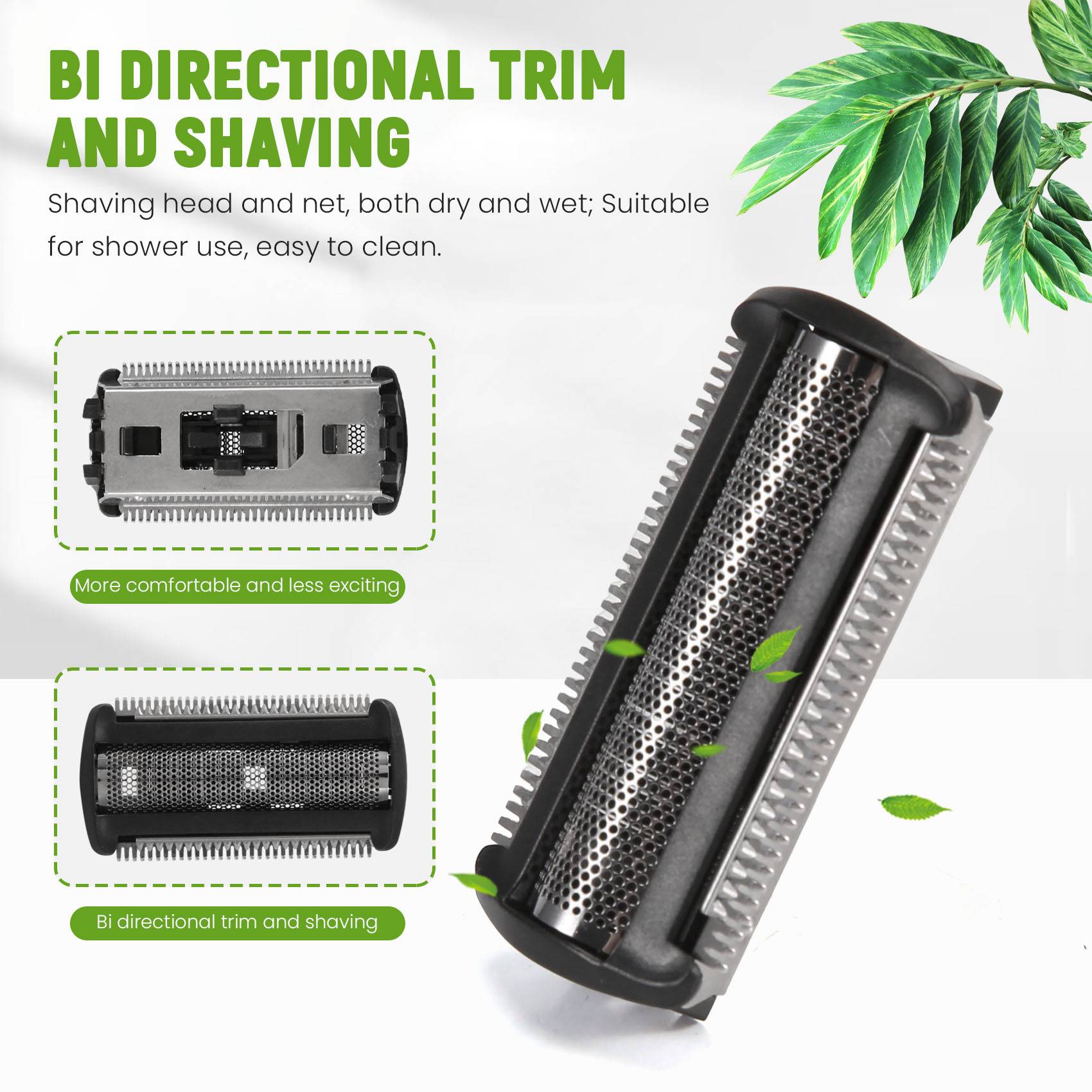 Body Trimmer - 5 Pack Trimmer Shaver Head Foil
