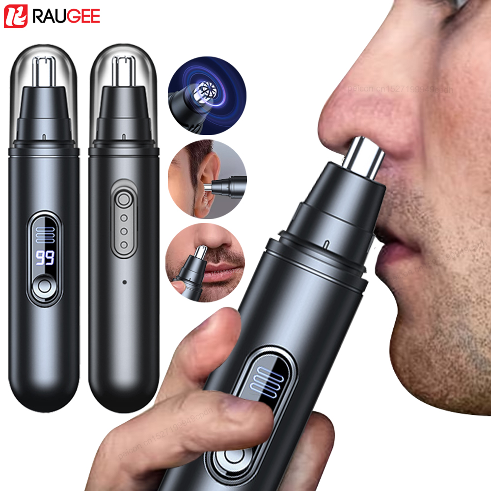 Nose Trimmer - Electric Nose Hair Trimmer USB Rechargeable