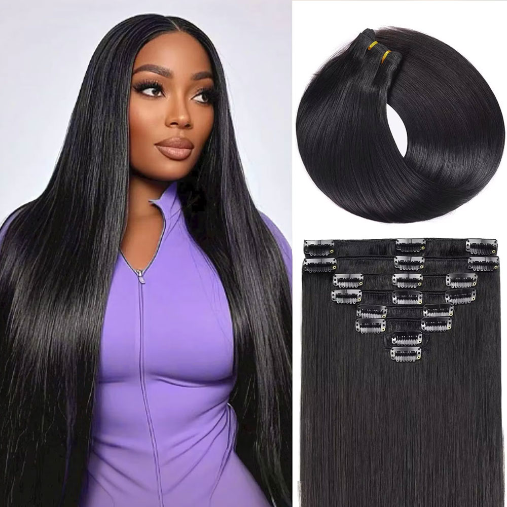 Hair Clipper - Clip in Hair Extensions Real Human