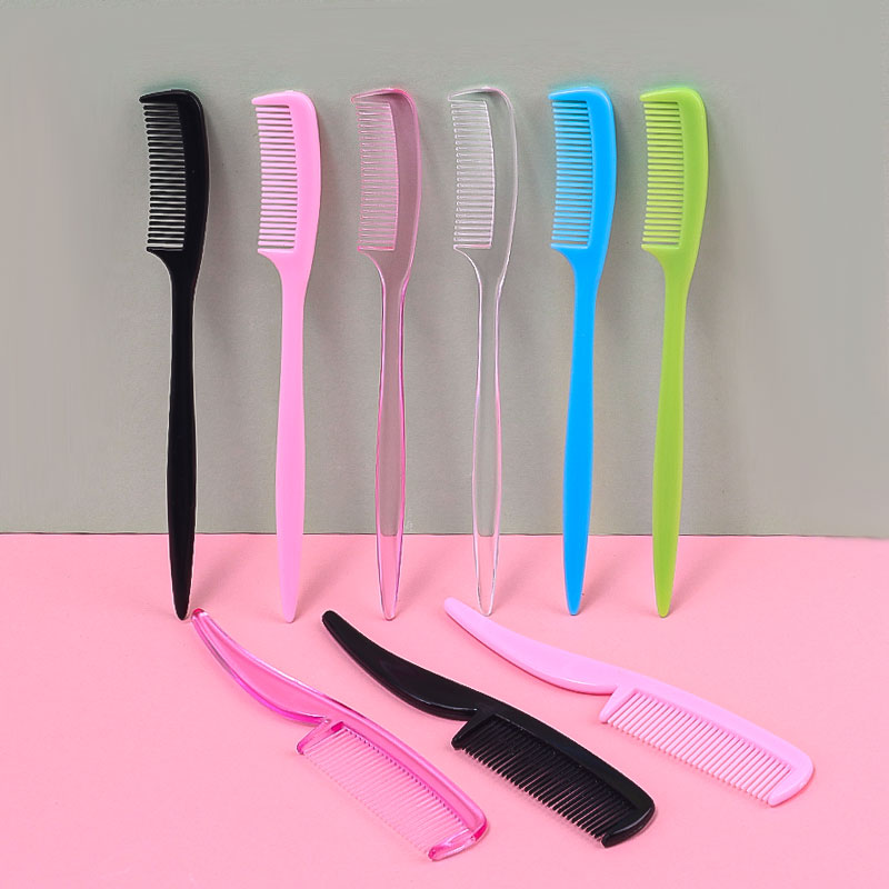 Grooming Kit - 25pcs Multicolor Mini Eyebrow Comb Set