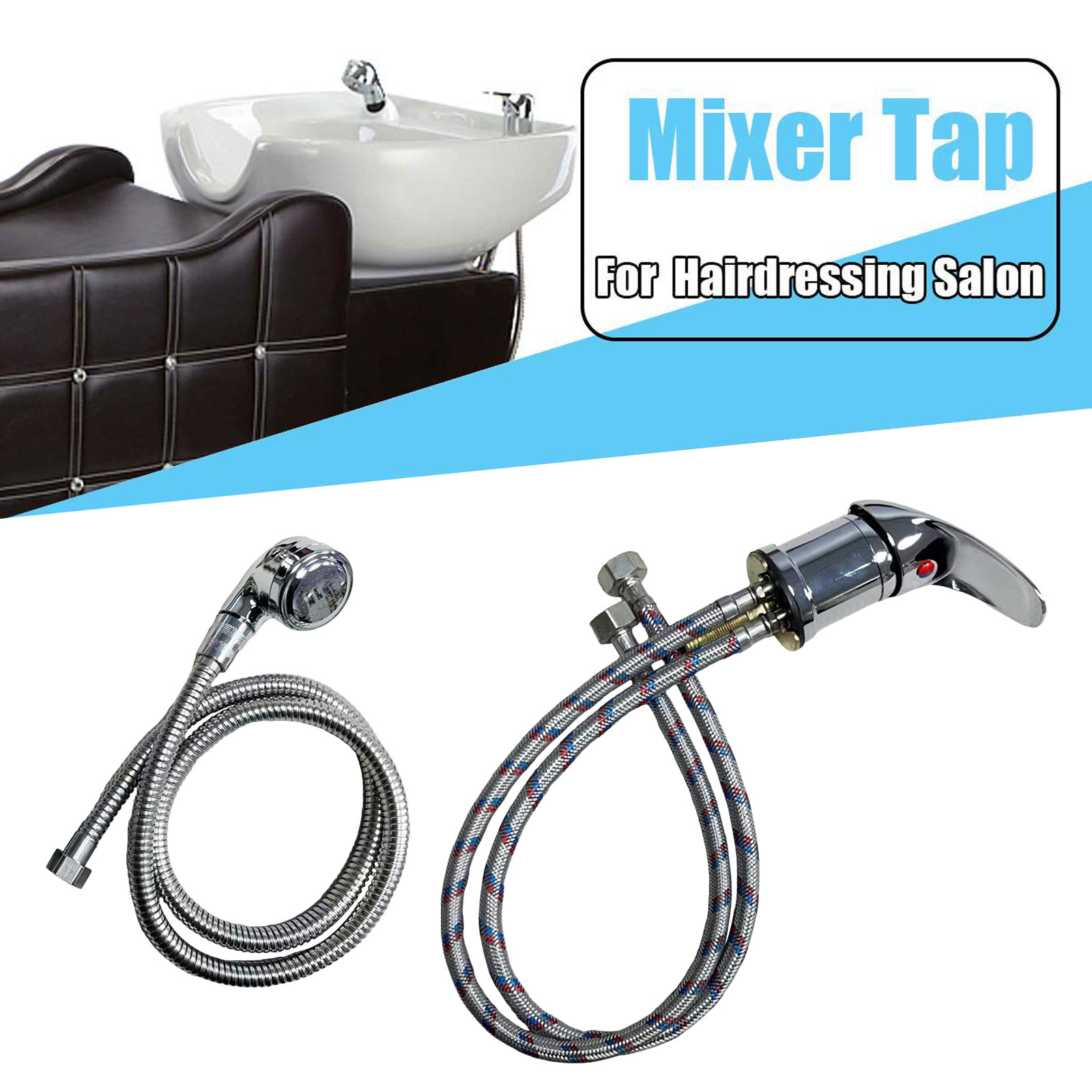 Grooming Kit - Shampoo Bowl Faucet Set with Hose