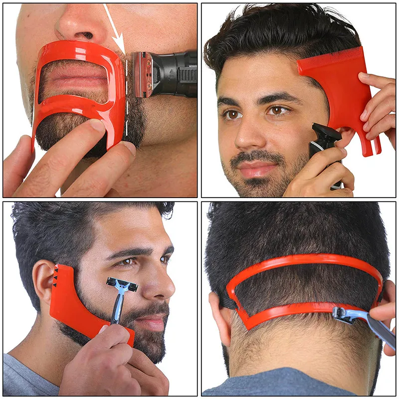 2/4Pcs Men's Beard Combs Hair  - Beard Trimmer review and price