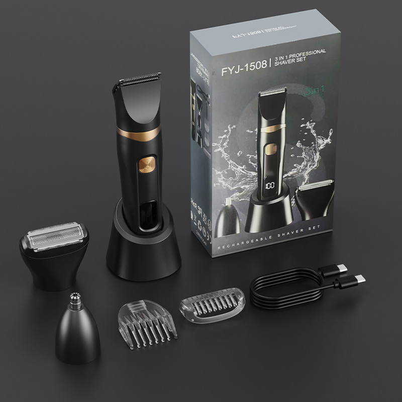 3‑Pcs Household Electric Groom - Mens Grooming Travel Kit review and price