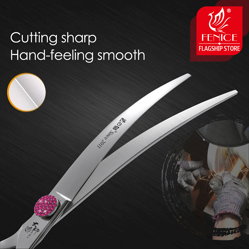 Fenice Pink Diamond Screw Pet  - Grooming Scissors review and price