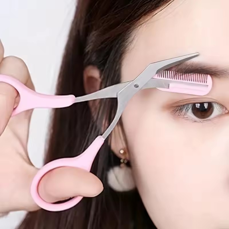Safe Eyebrow Scissors with Com - Electric Razor review and price