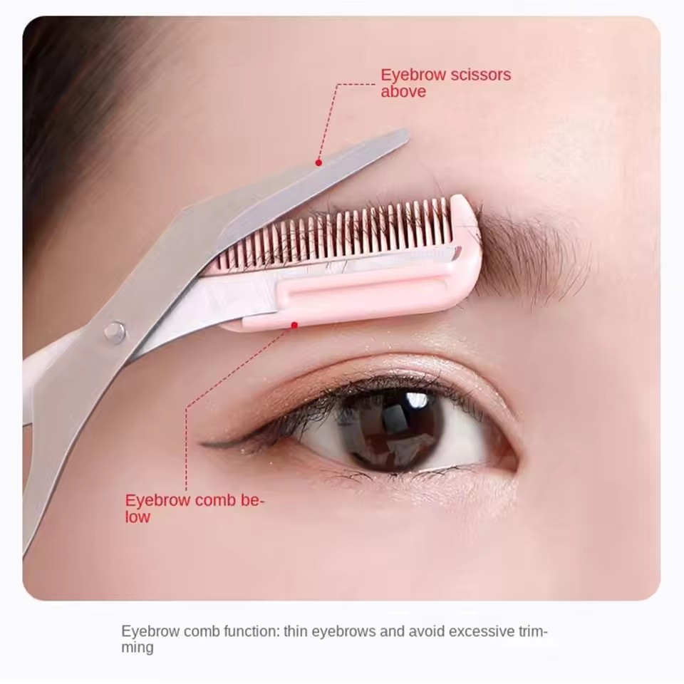 Safe Eyebrow Scissors with Com - Electric Razor review and price