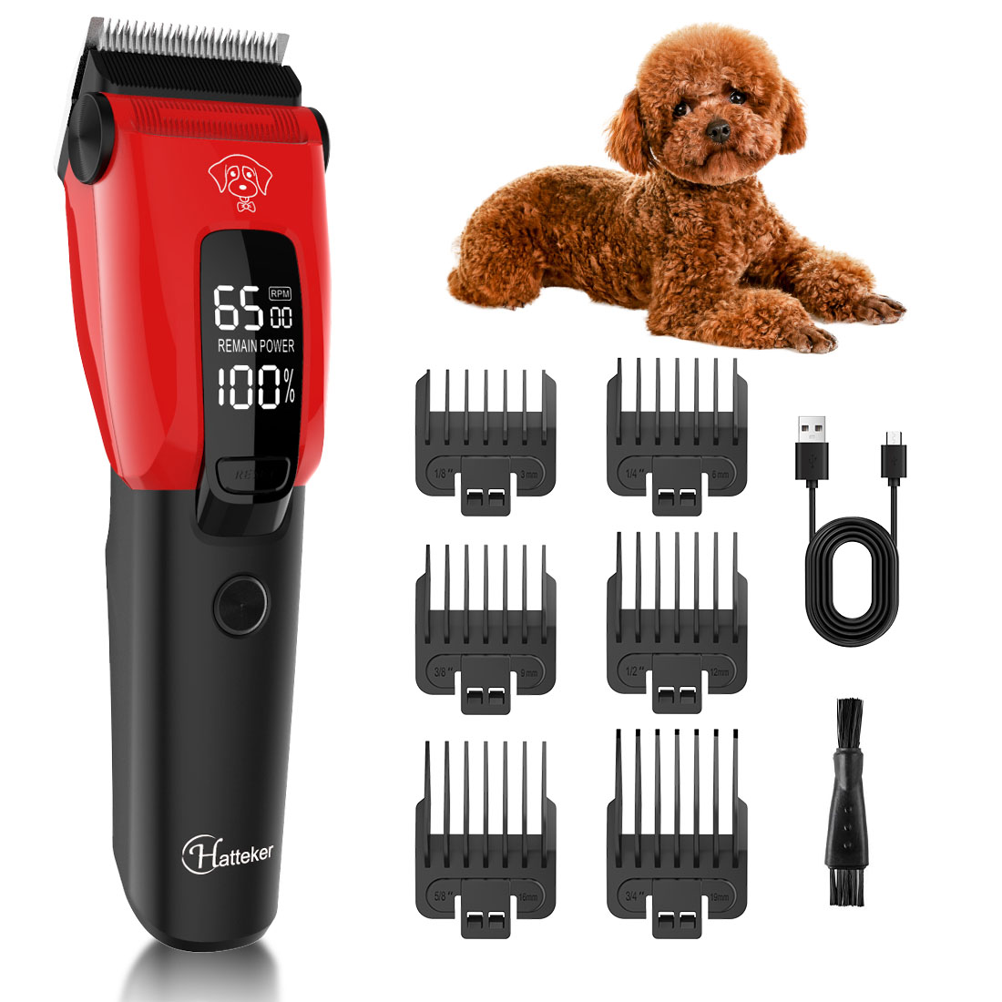 Hatteker Electric Pet Hair Cli - Grooming Kit review and price