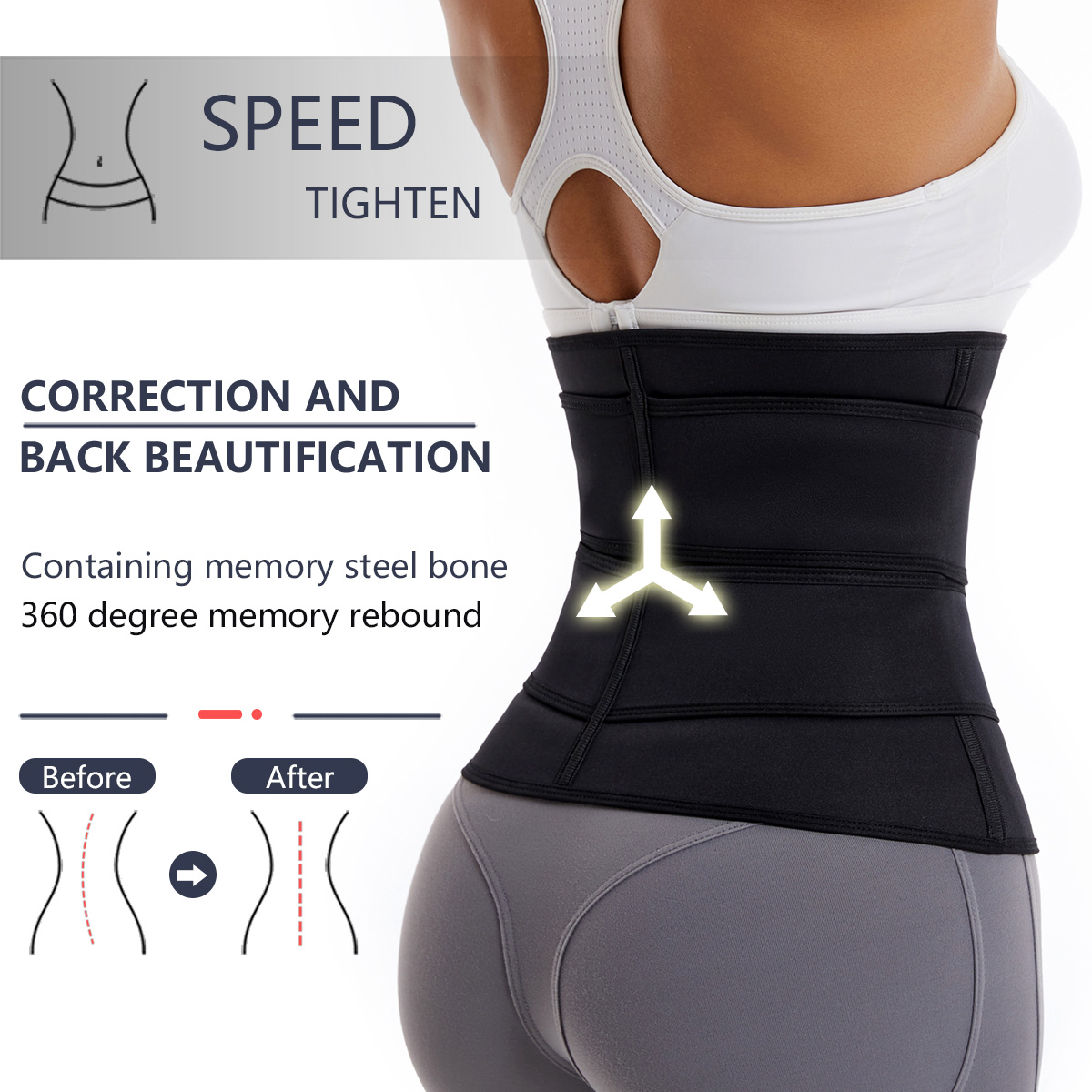 Women Waist Trainer Belt Doubl - Body Trimmer review and price
