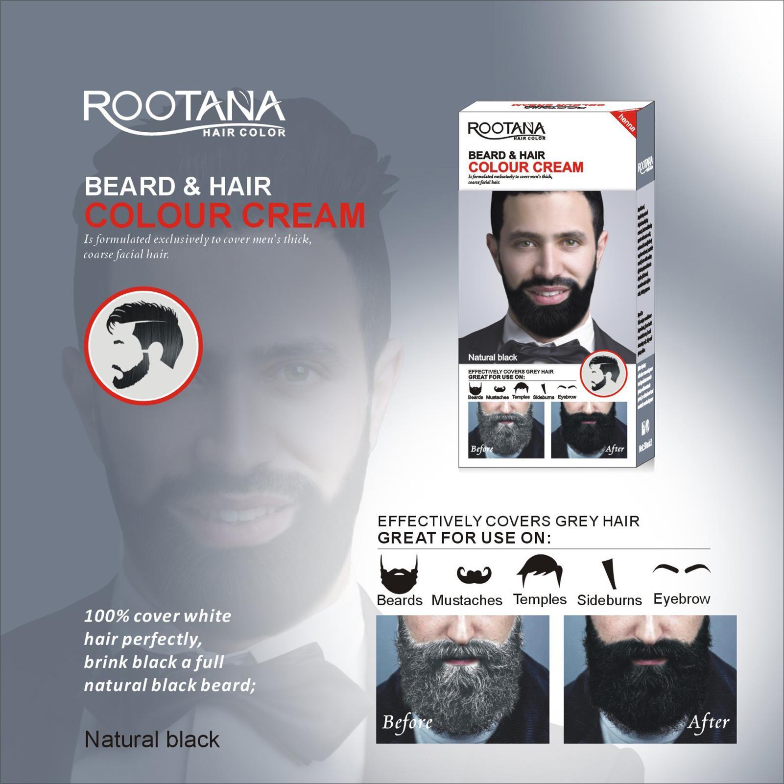 Mens Beard Dye 60ML Mustache D - Shaving Cream review and price