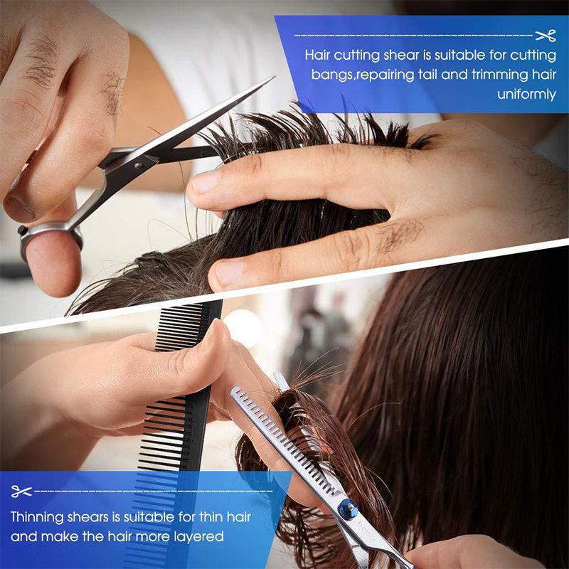 Hair Cutting Scissors Set 6 In - Grooming Scissors review and price