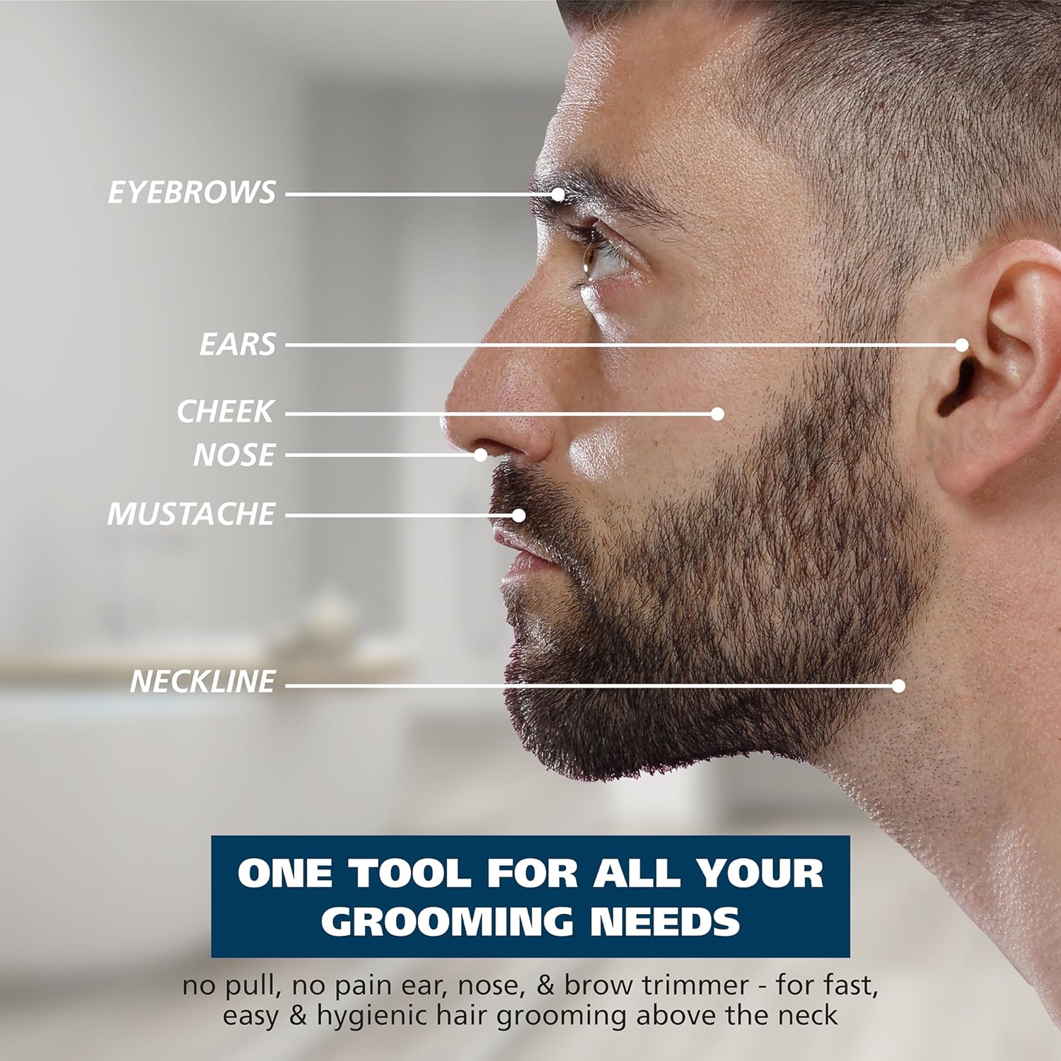 VGR Washable Nose Hair Trimmer - Nose Trimmer review and price