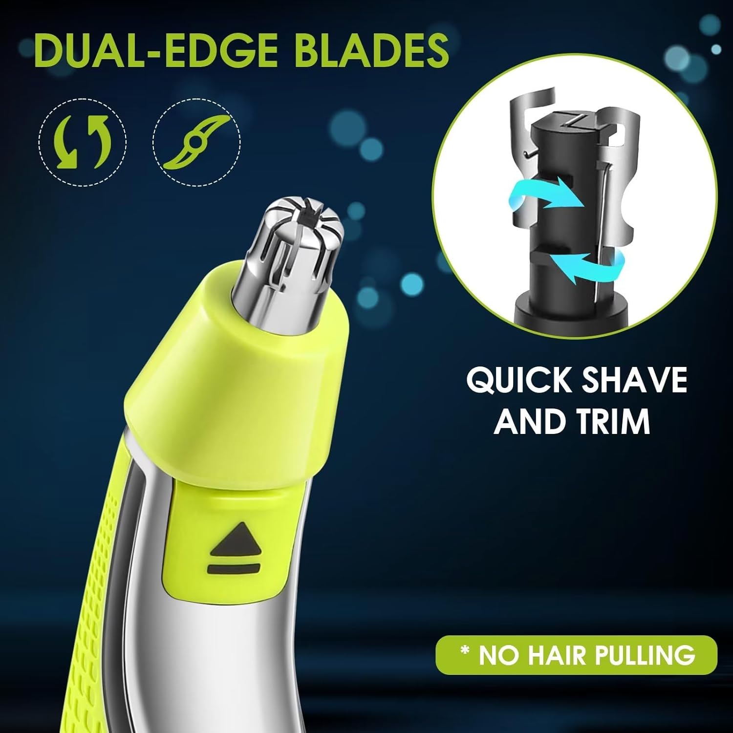 YUKU Nose Hair Trimmer Replace - Electric Shaver Rotary review and price