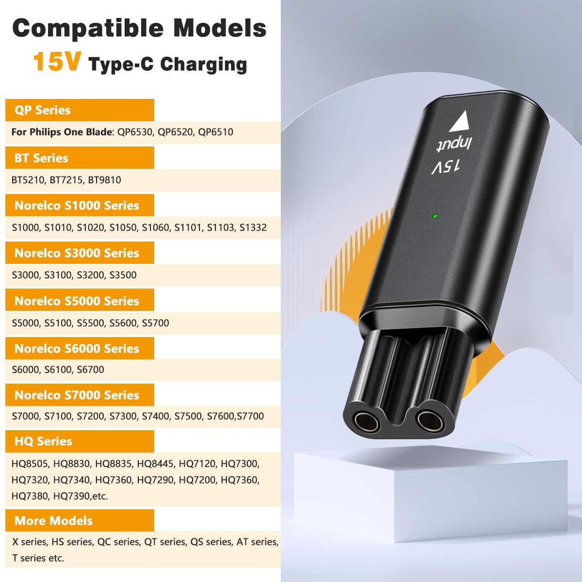 Brangdy 15V HQ8505 Type-C Shav - Electric Razor review and price