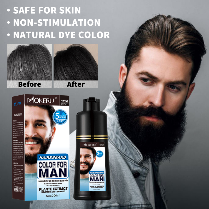 New Beard and Hair Dye Shampoo - Shaving Cream review and price