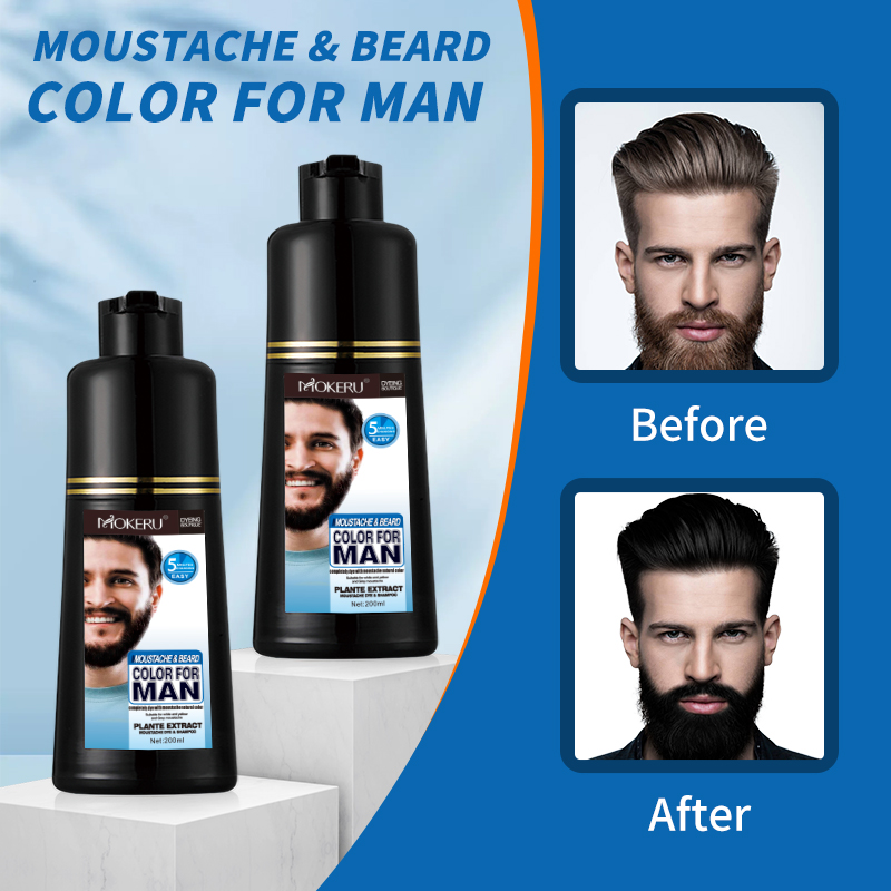 New Beard and Hair Dye Shampoo - Shaving Cream review and price