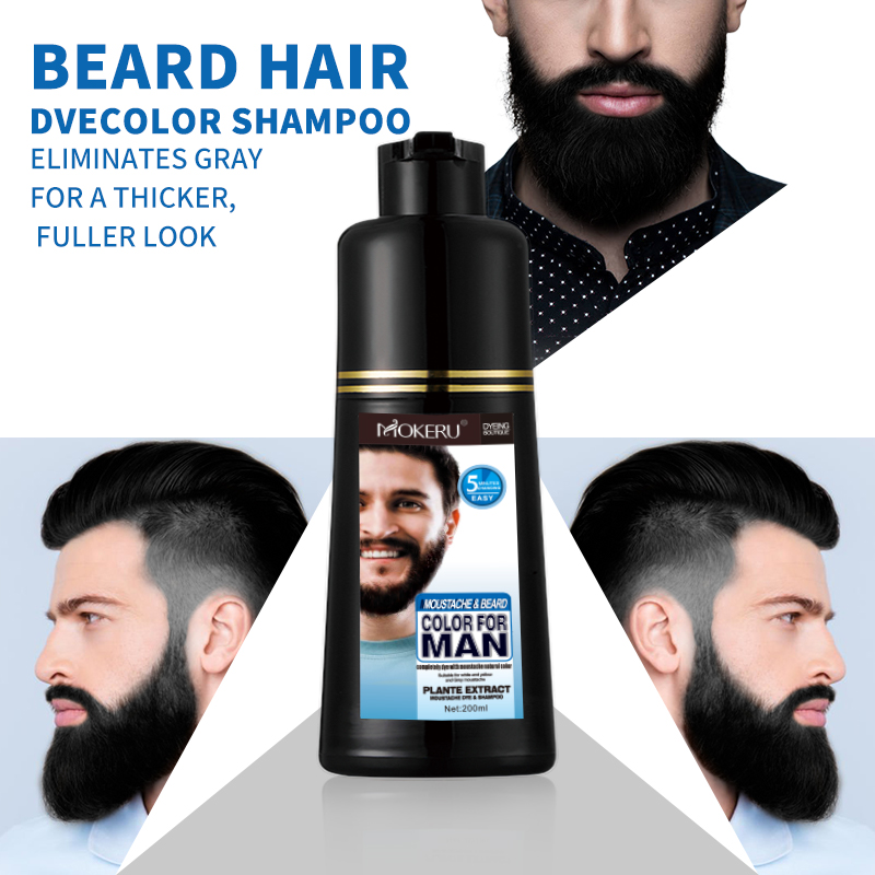 New Beard and Hair Dye Shampoo - Shaving Cream review and price