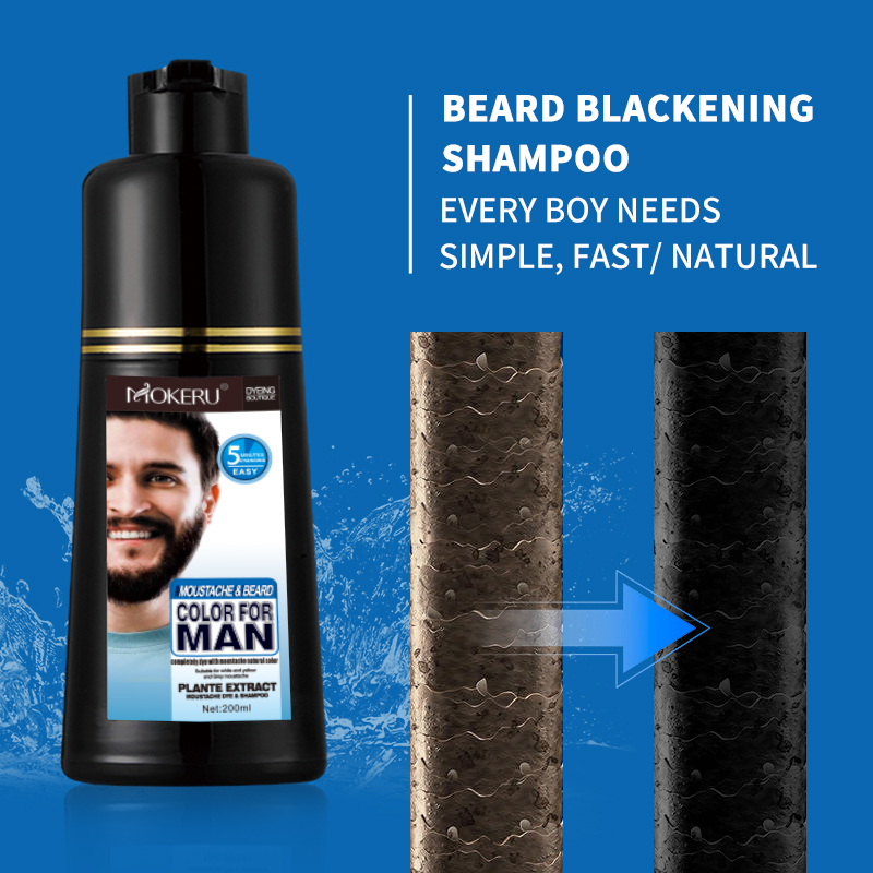 New Beard and Hair Dye Shampoo - Shaving Cream review and price