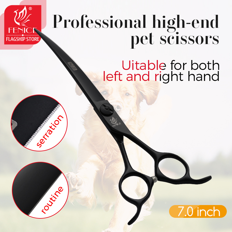 Fenice Professional 7 Inch Cur - Grooming Scissors review and price