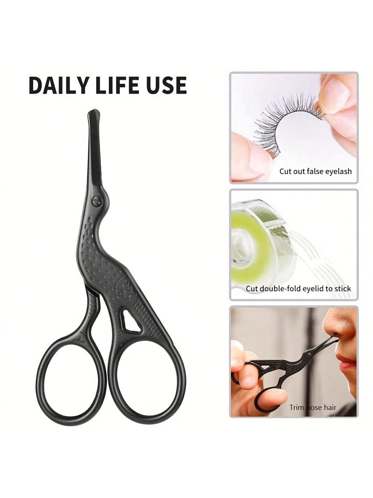 Nose Hair Scissors, Stainless  - Nose Trimmer review and price