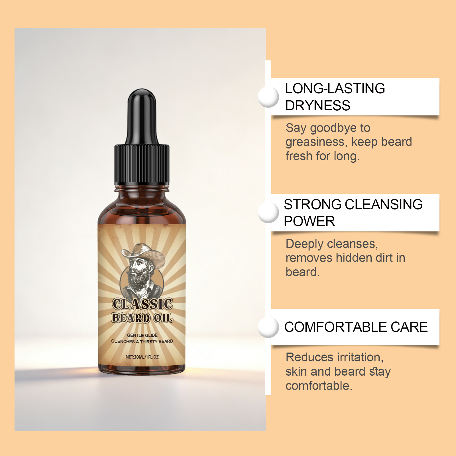 Beard Growth Care Essential Oi - Beard Oil review and price