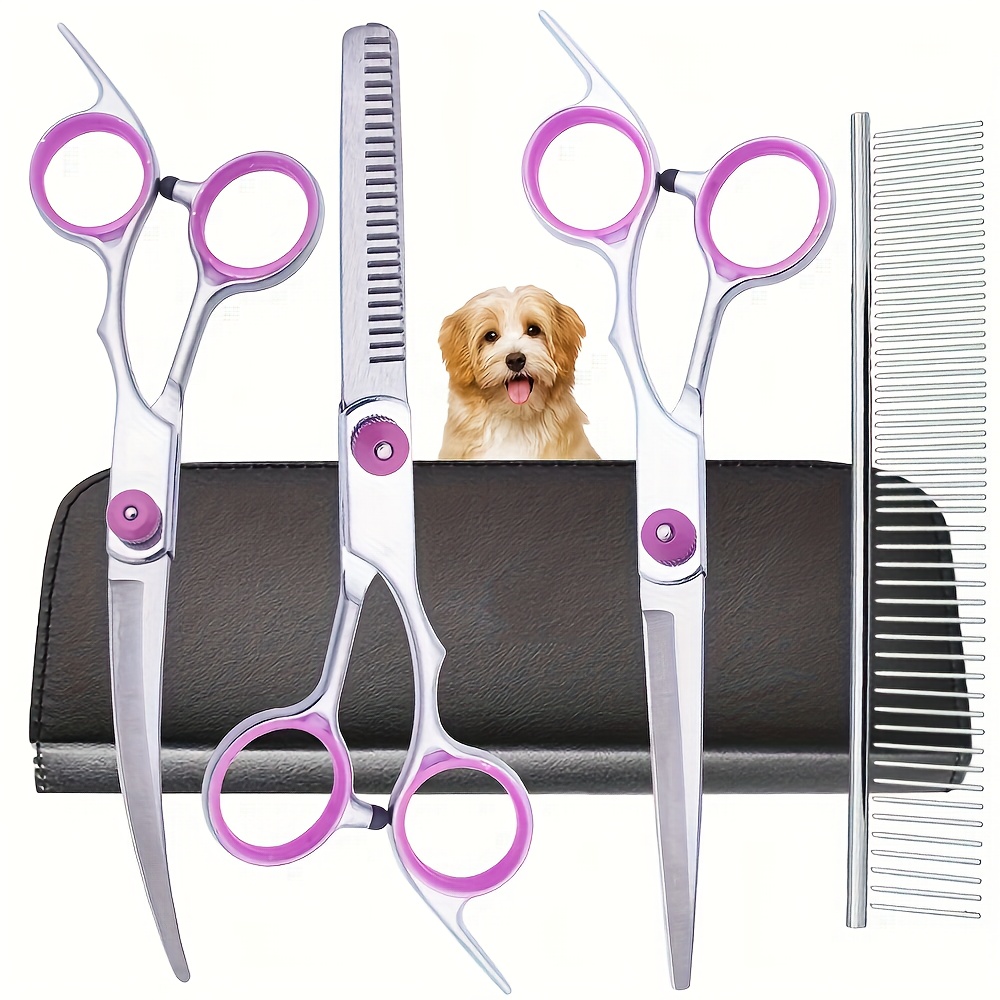 5Pcs Professional Dog Grooming - Grooming Scissors review and price