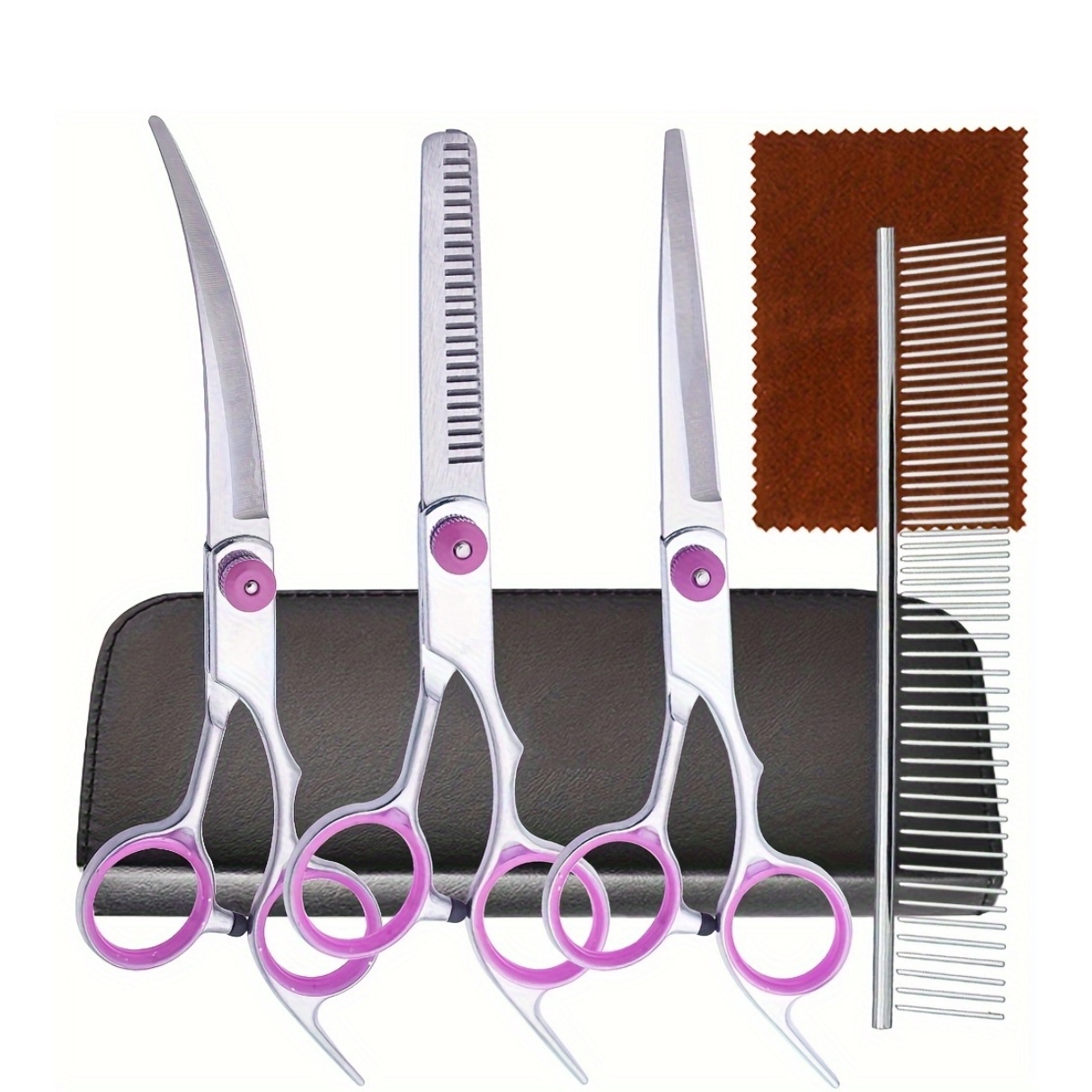 5Pcs Professional Dog Grooming - Grooming Scissors review and price