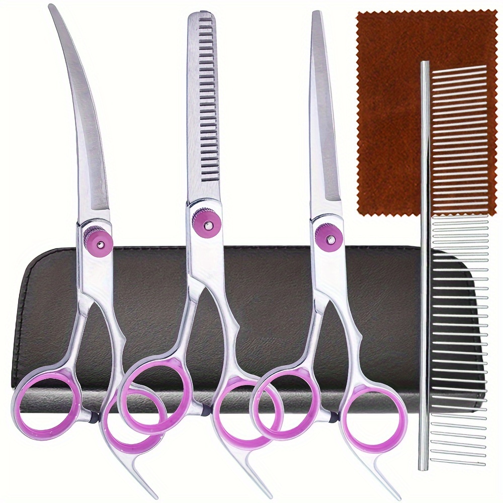 5Pcs Professional Dog Grooming - Grooming Scissors review and price